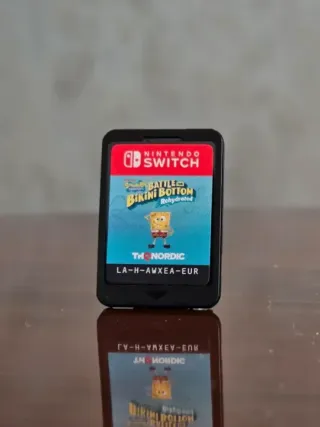 Bob Esponja Nintendo Switch Videojuego