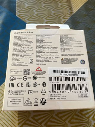 Xiaomi Redmi Buds 6 Pro Blancos