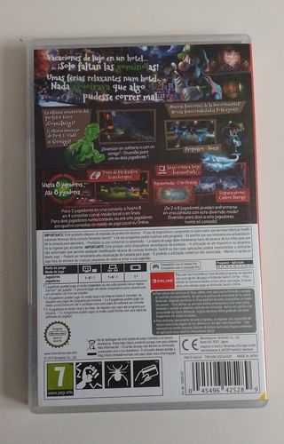 Juego Nintendo Switch Luigi's Mansion 3