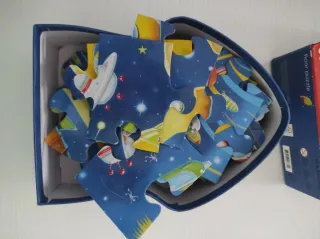 Puzzle Suelo Crocodile Creek Space Race 36 piezas