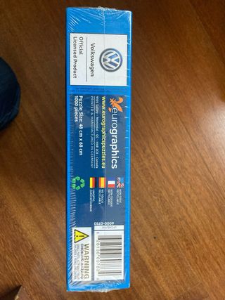 Puzzle 1000 piezas coches Volkswagen. Nuevo