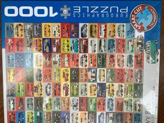 Puzzle 1000 piezas coches Volkswagen. Nuevo