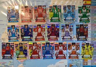 cromos serie vamos adrenalyn XL 25-26