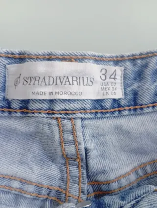 Vaqueros Stradivarius Talla XS