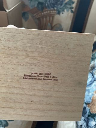 Casa de pájaros Yves Rocher para cremas y cosas.