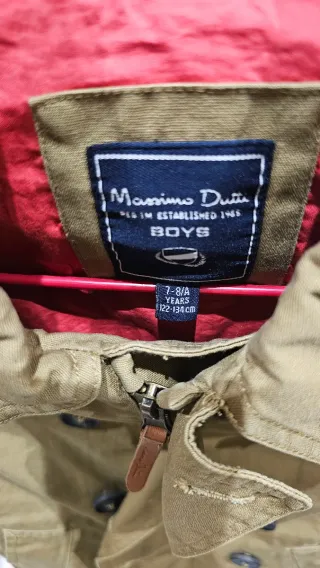 Chaqueta Gabardina Beige.