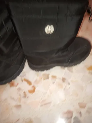 Botas de nieve negras