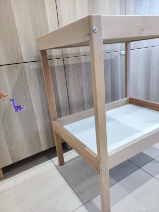 Cambiador bebé Sniglar madera