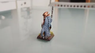 Corsario elfo oscuro de metal n°4