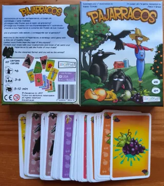 Juego de cartas Pajarracos