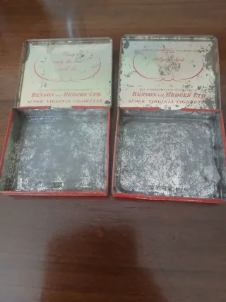 Portasigarette in latta Benson & Hedges