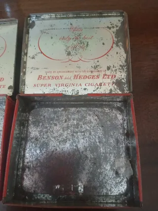 Portasigarette in latta Benson & Hedges