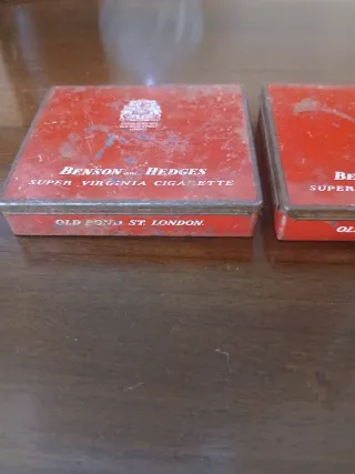 Portasigarette in latta Benson & Hedges