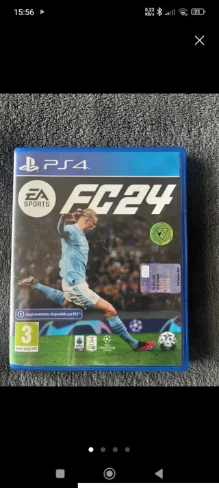 Caja Vacía FC 24 PS4