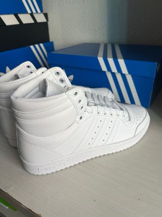 Adidas Top Ten Botines Blancos Talla 42