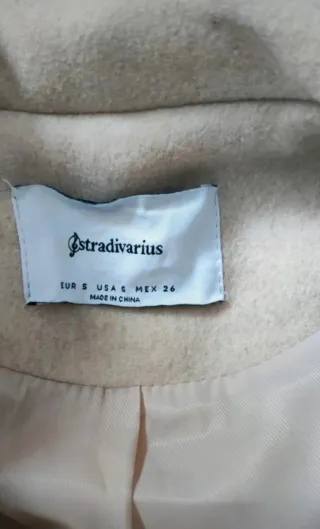 Abrigo largo Stradivarius