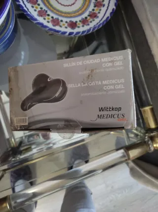 Sillín de bicicleta Medicus con gel