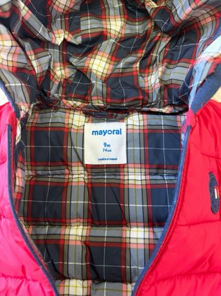Chaqueta Mayoral bebé 9 meses