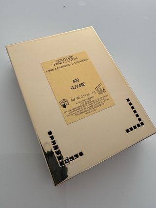 YSL Couture Mini Clutch Lila Rosa