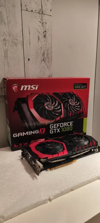 Tarjeta Gráfica MSI GeForce GTX 1080 MSI gpu