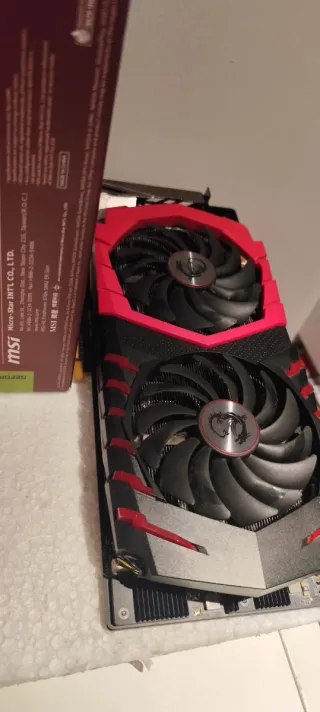 Tarjeta Gráfica MSI GeForce GTX 1080 MSI gpu