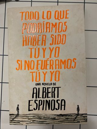 Todo lo que podríamos haber sido tú y yo si no ...