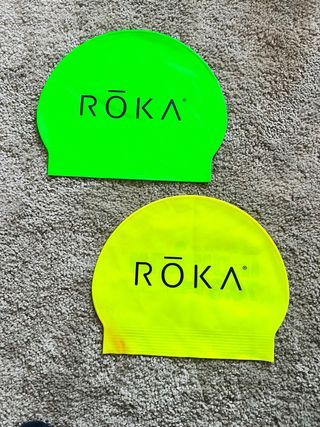 Lote 2 Gorros Natación Ironman 70.3