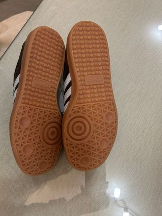 Adidas Samba Marrones y Blancas