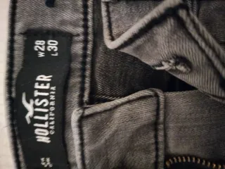 Tejano Hollister Gris Talla S