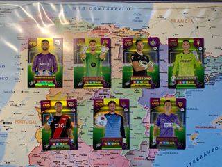 Serie guantes de oro cromo adrenalyn 25-26