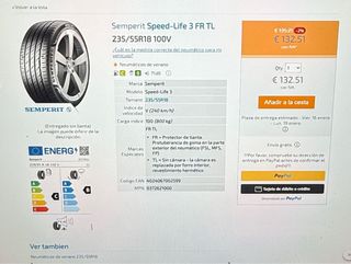 Neumáticos 235 55 r18