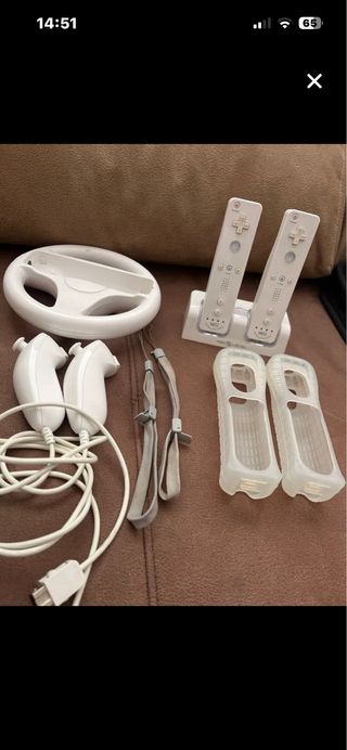 Lote Nintendo Wii Blanco
