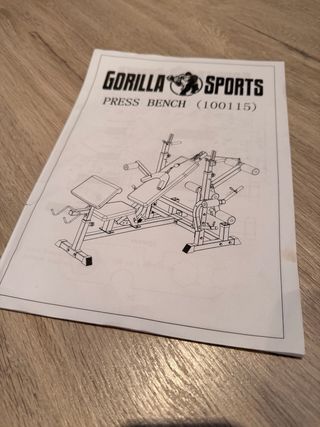 Banco Musculación GORILLA SPORT