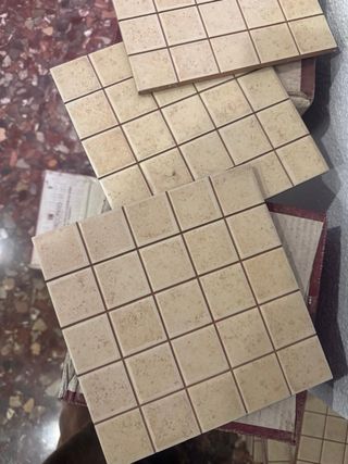 Baldosas cerámicas tipo mosaico 20x20cm