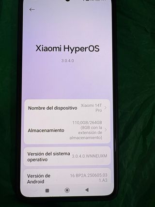 Xiaomi 14T Pro 5G Titanio Gris/Plata