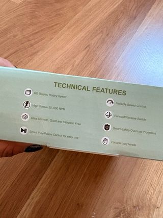 Torno Profesional Uñas 35.000 RPM