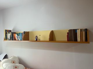 Cama nido con 2 colchones y leja