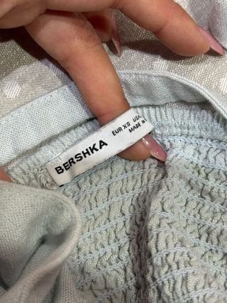 Top halter verde pastel