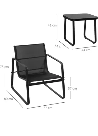 Conjunto Jardín: 2 Sillones y Mesa nuevos