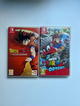 Pack Switch Super Mario Odyssey + Dragon Ball