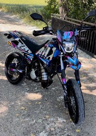 Bufanda artesanal Yamaha dt125