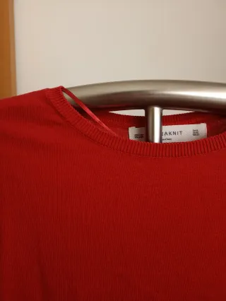 Jersey Zara Rojo con coderas