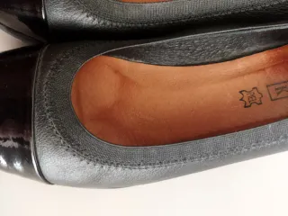 Zapatos Zoak Talla 37 Napa y Charol