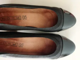 Zapatos Zoak Talla 37 Napa y Charol