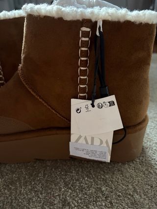 Botines borreguito sin estrenar