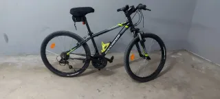 Bicicleta Rockrider 24' Negra