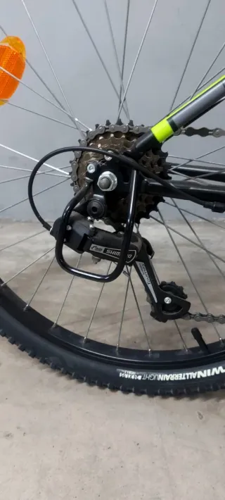 Bicicleta Rockrider 24' Negra