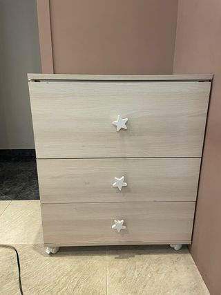 Armario bañera bebé 3 cajones