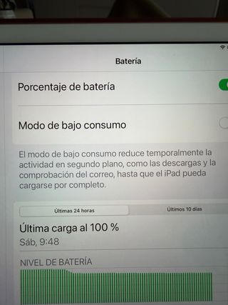 iPad 6ª Gen Dorado impecable con funda nueva