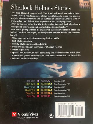 Sherlock Holmes Stories+cd-rom (a2)